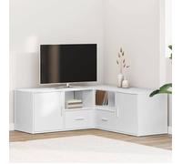 ""SALE 2025""Armoire d'angle - meuble étagère - blanc 200x40x45 cm - Bois d’ingénierie,50 Kg 5102