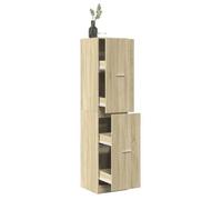""SALE 2025""Armoire d'apothicaire - armoire à tiroirs - Chêne sonoma - bois d'ingénierie,38,2 Kg 1503