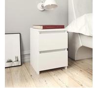 ""SALE 2025""Armoire de Nuit suspendues - Tables de chevet - Lot de 2 - Blanc 30x30x40 cm - bois d'ingénierie,17,22 Kg 7275