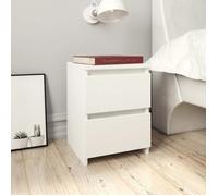 ""SALE 2025""Armoire de Nuit - Table de chevet Blanc 30 x 30 x 40 cm - bois d'ingénierie,8,82 Kg 5935