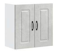 “SALE 2025”Armoire murale de cuisine - MOOD - Meuble de cuisine haut - Kalmar - Gris béton - Bois d'ingénierie chill827841
