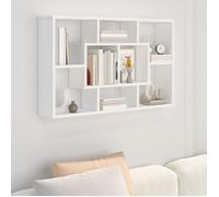 ""SALE 2025""Armoire suspendue de cuisine - Étagère murale blanc 85x16x52,5 cm - bois d'ingénierie,9,76 Kg 5254