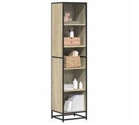 ""SALE 2025""Bibliothèque Moderne - Colonne Étagère - Chêne sonoma - 40x35x170,5 cm - bois d'ingénierie,29 Kg 6018