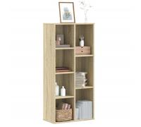 ""SALE 2025""Bibliothèque Moderne - Colonne Étagère - Chêne sonoma - 50x25x105 cm - bois d'ingénierie,16,4 Kg 7771