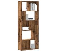 ""SALE 2025""Bibliothèque Moderne - Colonne Étagère - vieux bois - 67x24x161 cm - bois d'ingénierie,24,35 Kg 4306