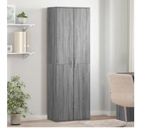 ""SALE 2025""Buffet haut - armoire de chambre - Sonoma gris - 60x35x180 cm - bois d'ingénierie,46 Kg 2154