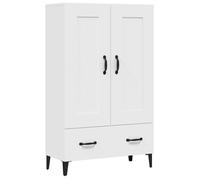 “SALE 2025”Buffet haut - Classique - Commode Chambre - Blanc 70x31x115 cm - Bois d'ingénierie chill869227