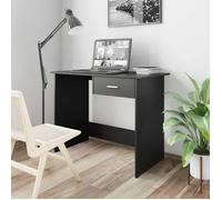 ""SALE 2025""Bureau informatique multimédia - Bureau Noir 100x50x76 cm - Bois d’ingénierie,22,68 Kg 4276
