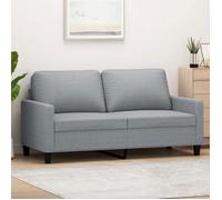 ""SALE 2025""Canapé fixe - Canapé à 2 places - gris clair - 140 cm Tissu - 158x77x80 cm 22 65 Kg 5466