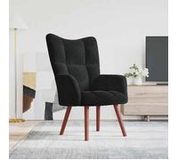 ""SALE 2025""Chaise de relaxation - chaise d'appoint de salon - Noir Velours - 61 5x69x95 5 cm 8 55 Kg 4041