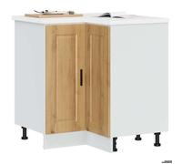 ""SALE 2025""Commode bahut cuisine - Armoire d'angle de cuisine Porto - chêne artisanal,28,98 Kg 6633