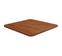""SALE 2025""Dessus de table carré - marron foncé -40x40x1,5cm Bois chêne traité,2,16 Kg 5084