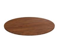 ""SALE 2025""Dessus de table rond - marron foncé - Ø60x1,5cm Chêne massif traité,3,66 Kg 7841