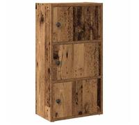 ""SALE 2025""Étagère à échelle sur Pied/Bibliothèque - MOOD - vieux bois - 40x24x77 cm - Bois d'ingénierie Chill7669241