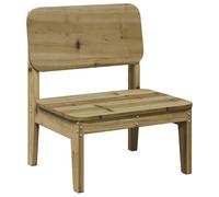 ""SALE 2025""Fauteuils relax/Maximum 110 kg - Chaise de jardin 60x52,5x72 cm bois de pin imprégné Chill234082