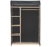 ""SALE 2025""Garde-robe chambre - MOOD - Gris 110 x 40 x 170 cm Tissu - armoire pour vêtements Chill6960841