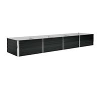 ""SALE 2025""Jardinière/Bac de Plantation MOOD - Lit surélevé de jardin Anthracite 320x80x45 cm Acier galvanisé Chill886498