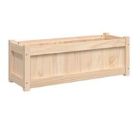 ""SALE 2025""Lit Surélevé de Jardin/Bac de Plantation MOOD - Jardinière d'extérieur 90x31x31 cm bois de pin massif Chill199462