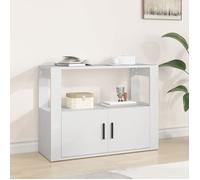 ""SALE 2025""Meuble bas bahut vaisselier - Buffet Blanc 80x30x60 cm - bois d'ingénierie,19,11 Kg 2207
