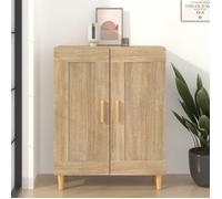 ""SALE 2025""Meuble bas bahut vaisselier - Buffet - Chêne sonoma - 69,5x34x90 cm - bois d'ingénierie,24,99 Kg 5294