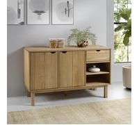 ""SALE 2025""Meuble bas bahut vaisselier - Buffet OTTA 114x43x73,5 cm - Bois massif de pin,26,3 Kg 1183