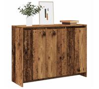 ""SALE 2025""Meuble bas bahut vaisselier - Buffet - vieux bois - 102x33x75 cm - bois d'ingénierie 27 9 Kg 8673