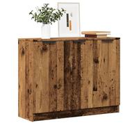 ""SALE 2025""Meuble bas bahut vaisselier - Buffet - vieux bois - 90 5x30x70 cm - bois d'ingénierie 25 Kg 5513