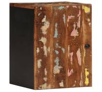 ""SALE 2025""Meuble WC suspendu - Armoire de salle de bain murale 38x33x48cm bois de récupération,11,98 Kg 4958