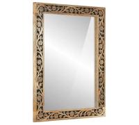 ""SALE 2025""Miroir de Maquillage VIDAXL - Miroir de bain 50x70x2,5 cm bois de manguier massif et verre chill692668