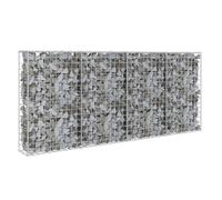 ""SALE 2025""Panier à Pierres Moderne - Mur à gabion avec couvercles - Acier galvanisé 200 x 20 x 85 cm chill626996