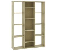 ""SALE 2025""Paravent Décor MOOD - Séparateur de pièce-Bibliothèque Chêne sonoma - 100x24x140 cm Chill825436