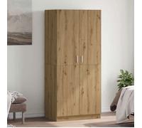 ""SALE 2025""Placard de Chambre - Garde-robe chêne artisanal 80x52x180 cm - bois d'ingénierie,53 Kg 6984