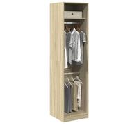 ""SALE 2025""Placard de Chambre - Garde-robe - Chêne sonoma - 50x50x200 cm - bois d'ingénierie,36,9 Kg 1394