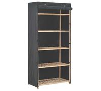 ""SALE 2025""Placard de Chambre - Garde-robe Gris 79 Garde-robe Gris 79x40x170cm Tissu ABHT 2783119