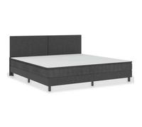 ""SALE 2025""Sommier à lattes de lit - 2 places - gris tissu 200x200 cm - Charge : 280 kg - CHILL12708
