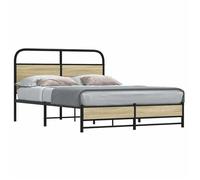 ""SALE 2025""Structure/Cadre de lit - Lit 2 personnes - 140x200 cm chêne sonoma -,27.64 Kg 3147
