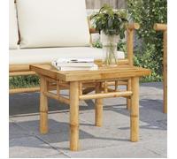 ""SALE 2025""Table basse - Table d’Appoint de Salon - 45x45x35 cm bambou,4,4 Kg 9056