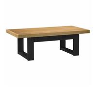 ""SALE 2025""Table basse - Table d’Appoint de Salon - NOAIN pieds en forme de U 120x60x40 cm massif pin,16,45 Kg 9601