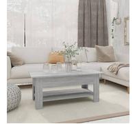 ""SALE 2025""Table basse - Table d’Appoint de Salon - Sonoma gris - 102x55x42 cm - bois d'ingénierie,17,3 Kg 2162