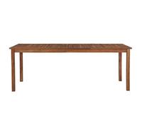 ""SALE 2025""Table de jardin MOOD - Table d'appoint d'extérieur - 200x100x74 cm - Bois d'acacia massif Chill768485