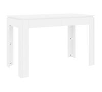 ""SALE 2025""Table de salle à manger MOOD - Table repas famille - Blanc 120x60x76 cm - bois d'ingénierie Chill869271