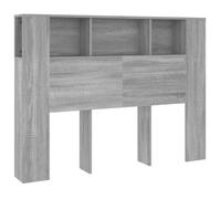 ""SALE 2025""Tête de Cadre de Lit MOOD - Armoire de tête de lit - sonoma gris - 140x18,5x104,5 cm Chill305431