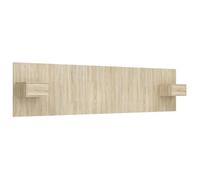 ""SALE 2026""Accessoire Tête de lit + 2 x table de chevet Brun - Tête de lit robuste avec armoires Chêne sonoma Bois d'ingénierie 48.8