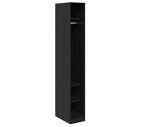 ""SALE 2026""Armoire avec compartiments/Garde-robe - Armoire penderie Pour chambre, Armoire Chêne noir 50x30x200cm - bois d'ingénierie