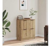 ""SALE 2026"" Armoire/Cabinet à tiroirs Brun - Buffet chêne artisanal 60x30x70cm - bois d'ingénierie PRO570563526