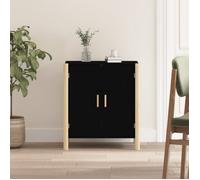 ""SALE 2026"" Armoire/Cabinet à tiroirs Noir - Buffet Noir 62x38x70cm - bois d'ingénierie PRO227154821