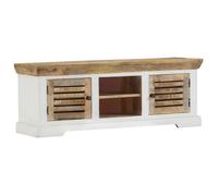 ""SALE 2026"" Armoire d'angle Brun - Meuble TV 110x30x40cm - bois massif de manguier PRO425421584
