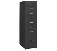 ""SALE 2026"" Armoire de classement Anthracite - Classeur mobile Anthracite 28x41x109cm Métal PRO587482201