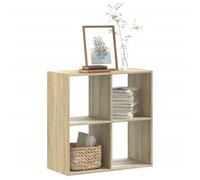 ""SALE 2026"" Armoire étagère magazine Brun - Bibliothèque chêne sonoma 68,5x32x68,5cm - bois d'ingénierie PRO761183822