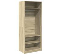 ""SALE 2026""Armoire penderie Pour chambre, - WINWIN - Cabinet/Garde-robe chêne sonoma 80x50x200cm - bois d'ingénierie 50 Kg 1353580